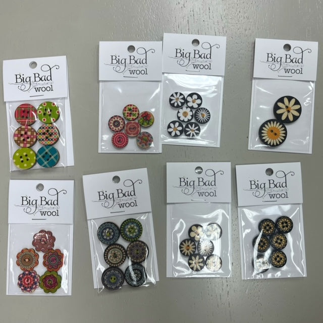 Big Bad Wool Buttons-3/4
