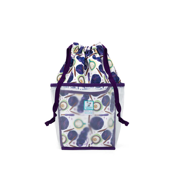 Chicken Boots x Della Q  Double Double Project Bag