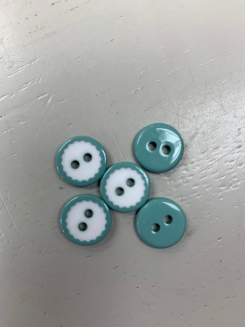 Textile Garden Shell Buttons