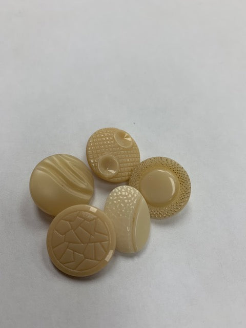 Vintage German Glass Buttons