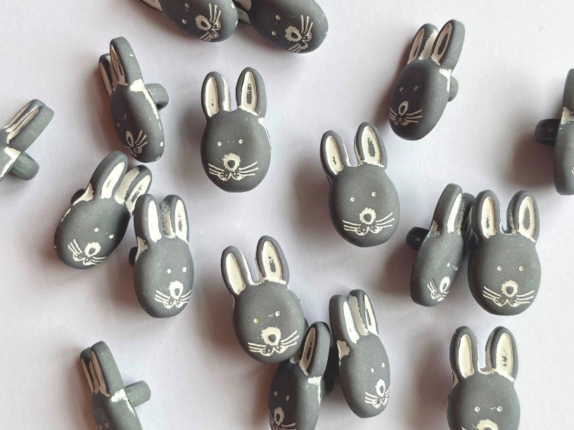 Textile Garden Novelty Buttons