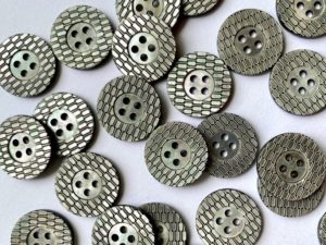 Textile Garden Shell Buttons