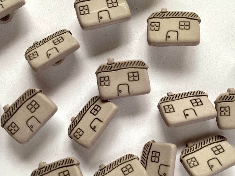 Textile Garden Novelty Buttons