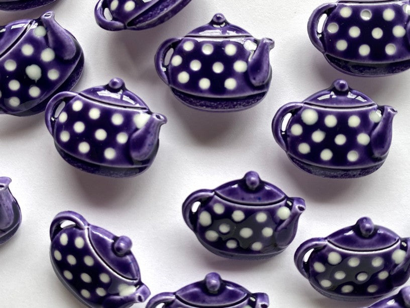 Textile Garden Novelty Buttons