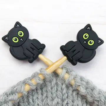 Fox and Pine Stitch Stoppers