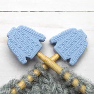 Fox and Pine Stitch Stoppers