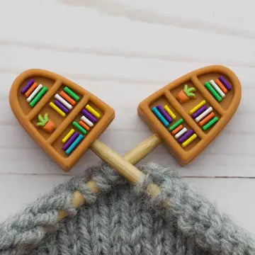 Fox and Pine Stitch Stoppers