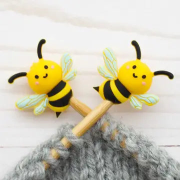 Fox and Pine Stitch Stoppers