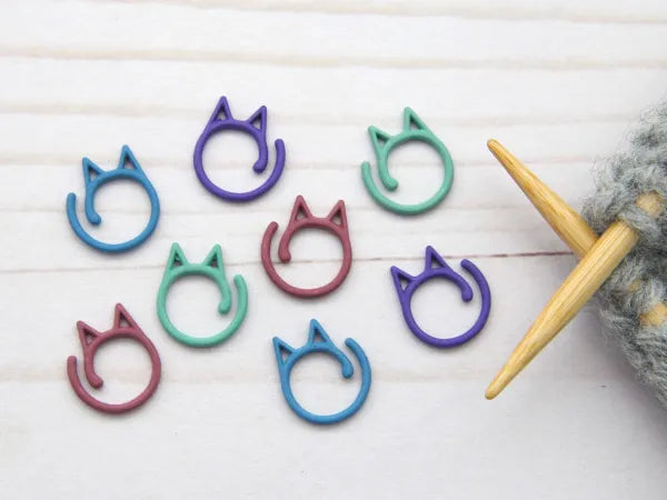Fox & Pine Stitch Markers