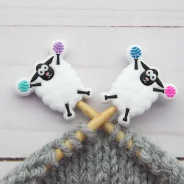 Fox and Pine Stitch Stoppers