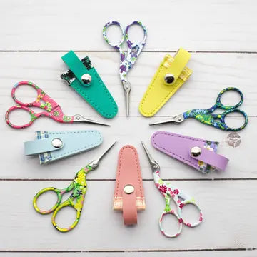 Colorful Scissors & Sheaths