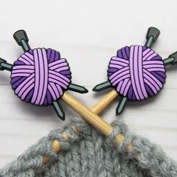 Fox and Pine Stitch Stoppers