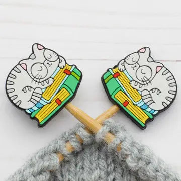 Fox and Pine Stitch Stoppers