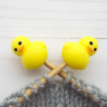 Fox and Pine Stitch Stoppers