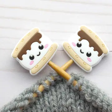 Fox and Pine Stitch Stoppers