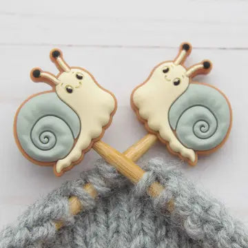 Fox and Pine Stitch Stoppers
