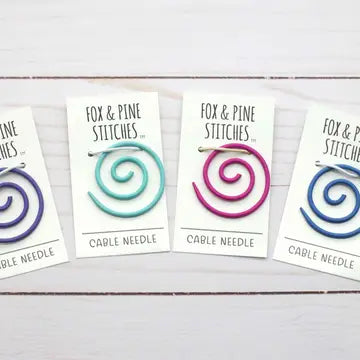 Fox & Pine Spiral Cable Needle