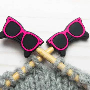 Fox and Pine Stitch Stoppers