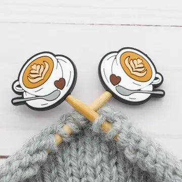 Fox and Pine Stitch Stoppers