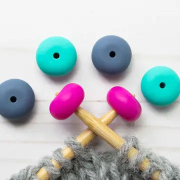 Fox and Pine Stitch Stoppers