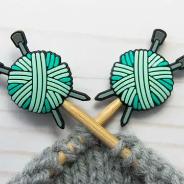 Fox and Pine Stitch Stoppers