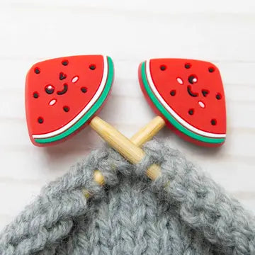 Fox and Pine Stitch Stoppers