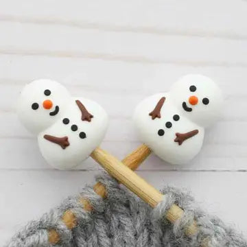 Fox and Pine Stitch Stoppers