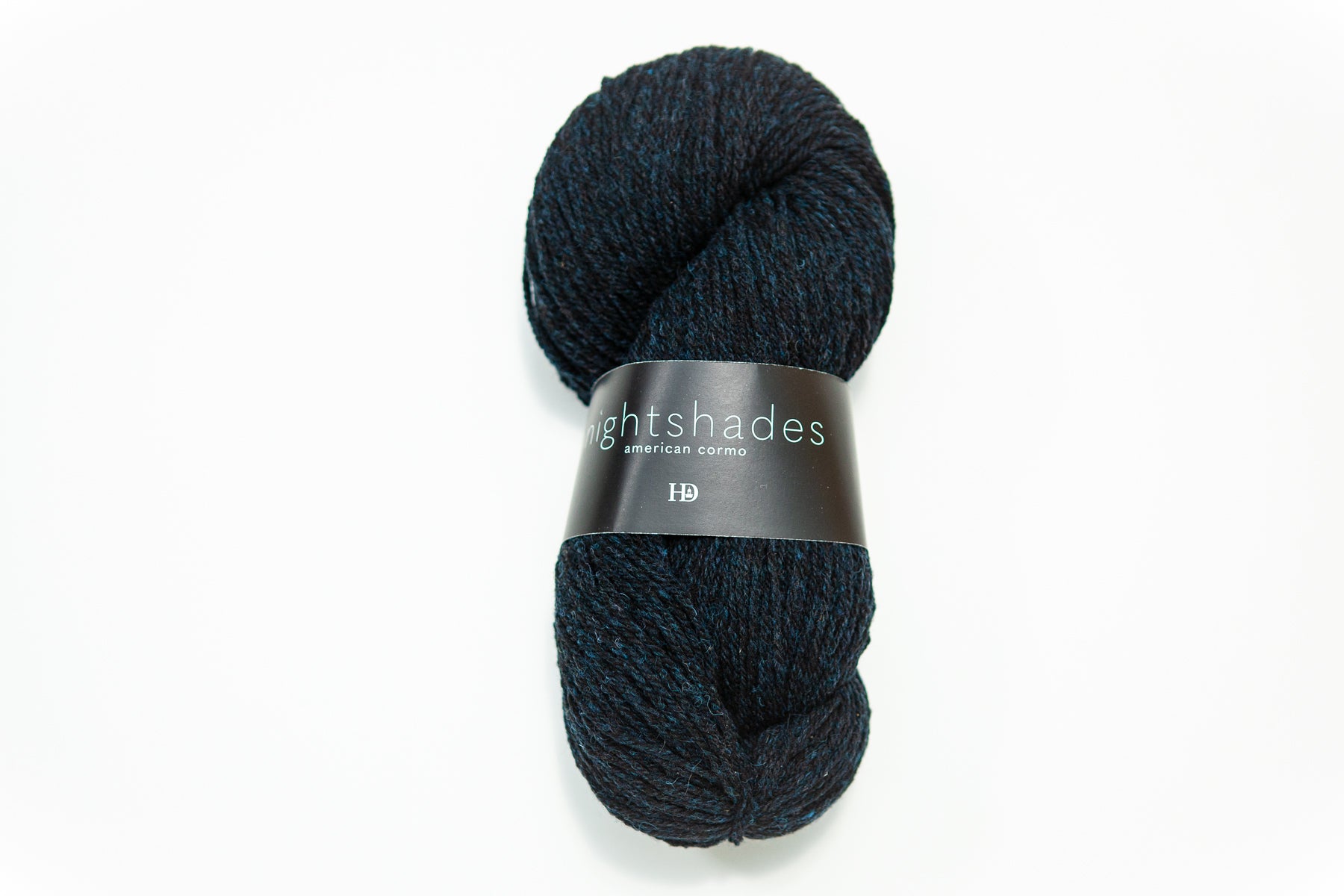 Harrisville Designs Nightshades | Black Cormo Wool Yarn Woodbridge